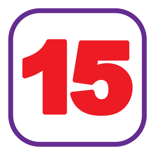 Number 15 Generic Mixed icon