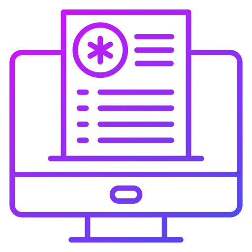 historial médico icono gratis