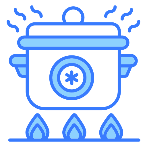 Steaming Generic Blue icon