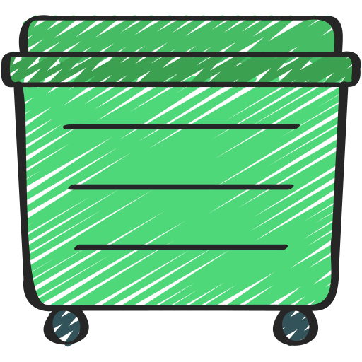 Dumpster free icon Dumpster free icon