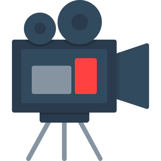 camara de video icono gratis