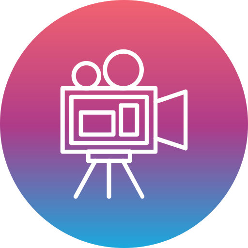 camara de video icono gratis