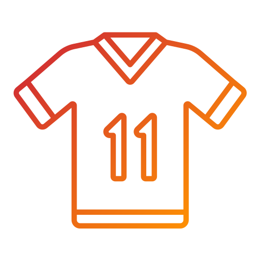 maillot de football Icône gratuit