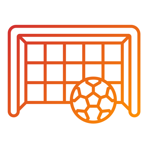 portería de fútbol icono gratis