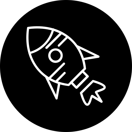 Rocket Generic Glyph icon