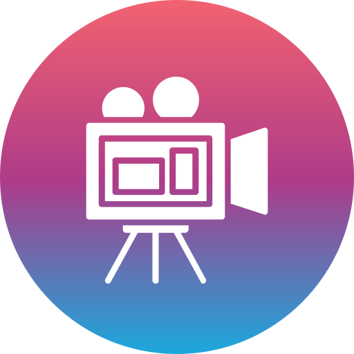 camara de video icono gratis