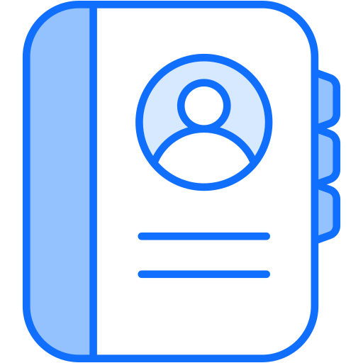 Address book - free icon