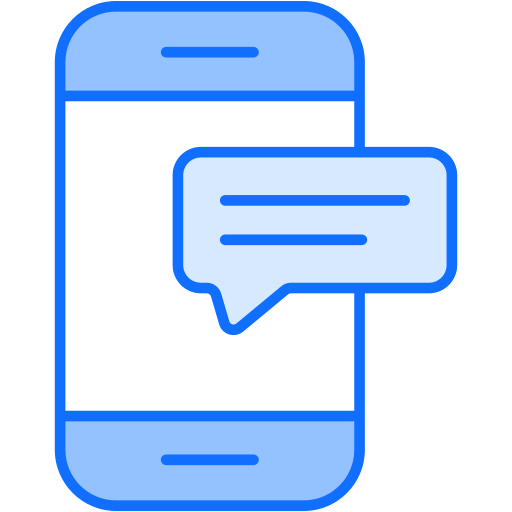 Sms Generic Blue Icon