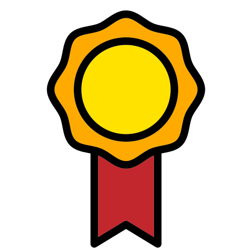 Medal Generic Outline Color icon