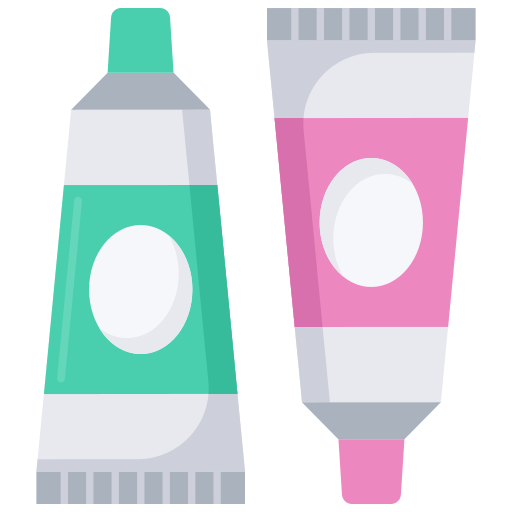 tubos de color icono gratis