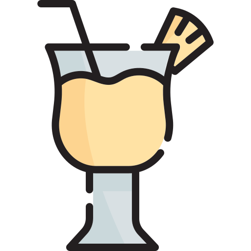 piña colada icono gratis