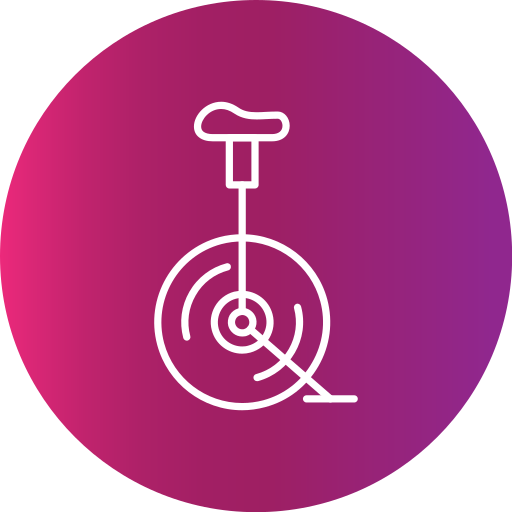 Unicycle free icon Unicycle free icon
