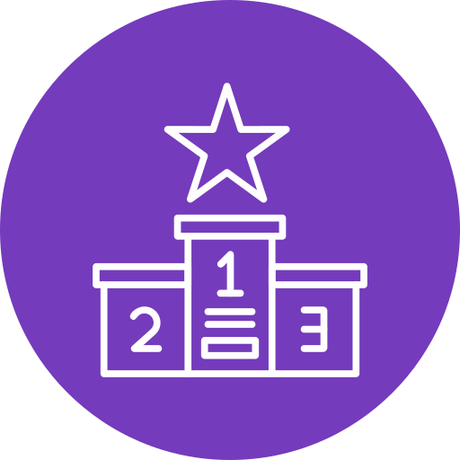 pódio grátis ícone