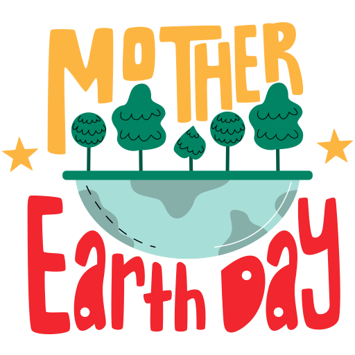 Mother earth day free sticker Mother earth day free sticker