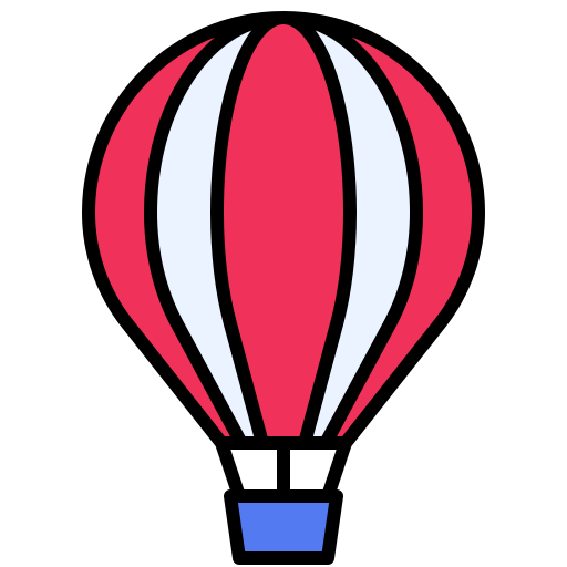 balão de ar quente grátis ícone