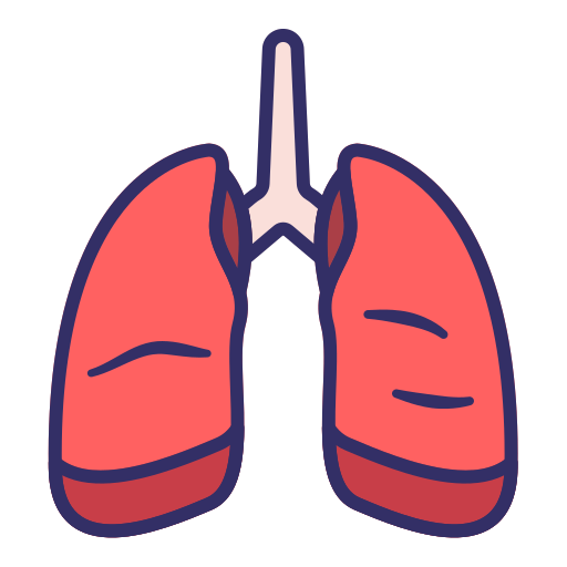 pulmones icono gratis