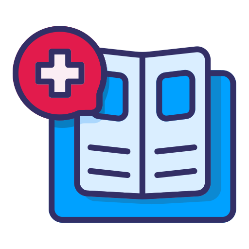 libro medico icono gratis