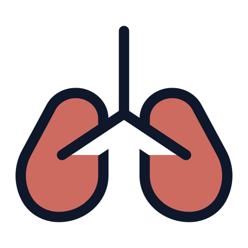 pulmones icono gratis