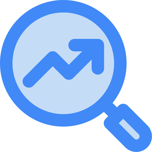 Search Generic Blue icon