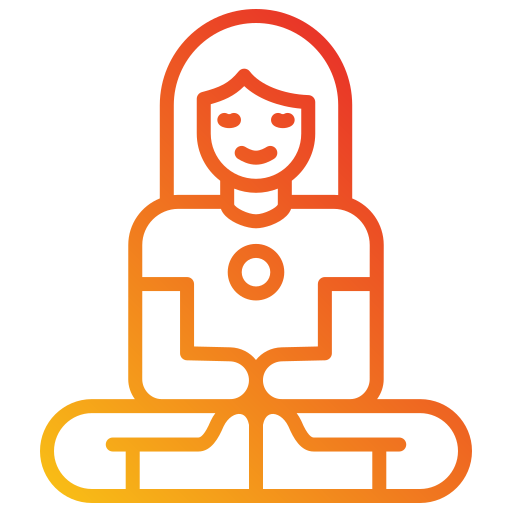 Meditation Generic Gradient icon