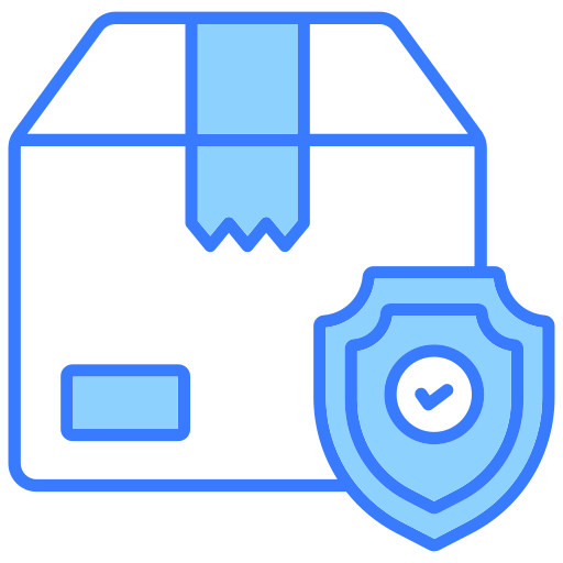 Logistics delivery Generic Blue icon