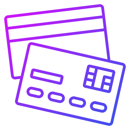 tarjetas de crédito icono gratis