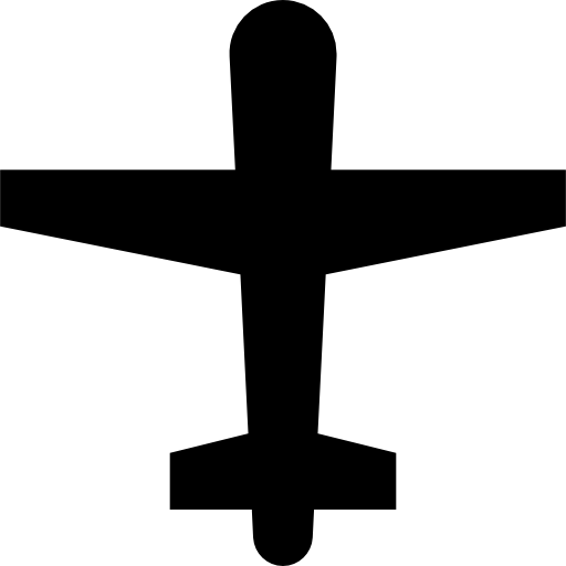 avião grátis ícone