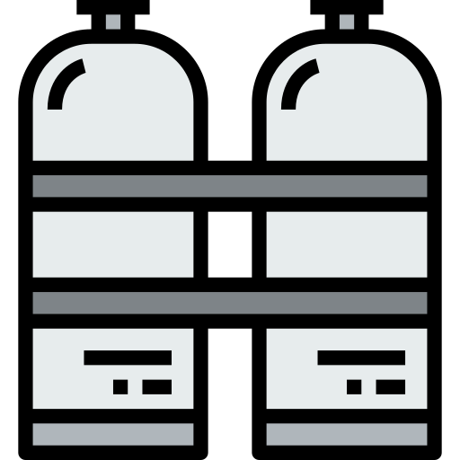 Oxygen tank free icon