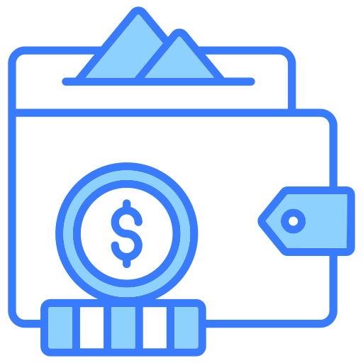 Wallet free icon