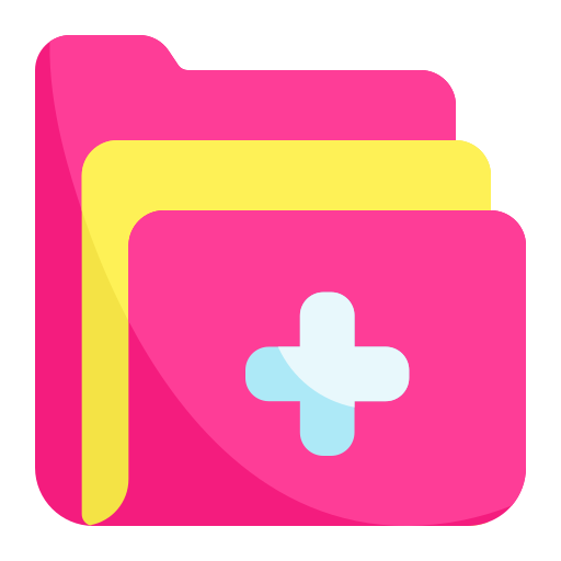 informe médico icono gratis