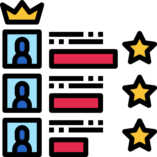 rangfolge kostenlos Icon