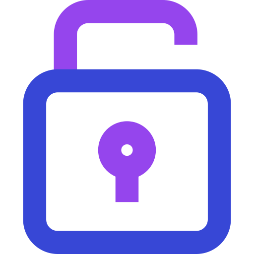 Unlock Generic Outline Color icon