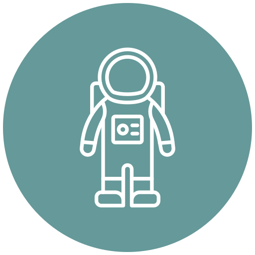 astronauta icono gratis