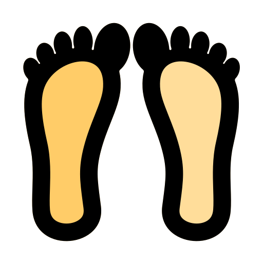 Foot Generic Outline Color icon