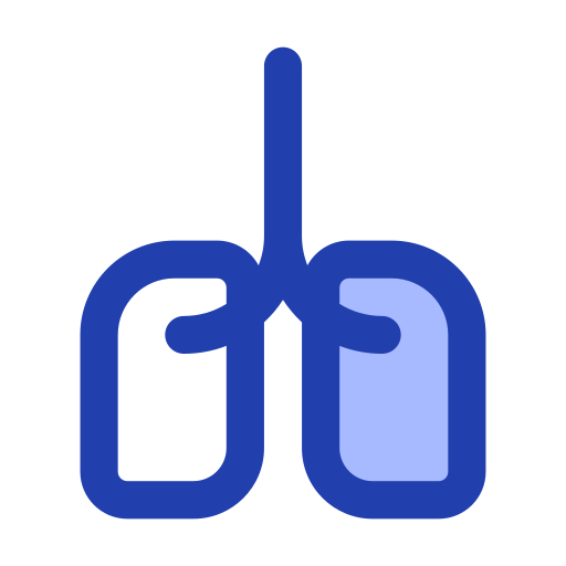 Lung Generic Blue icon