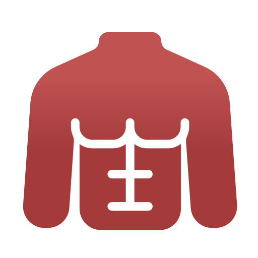 Male Body Generic Flat Gradient Icon