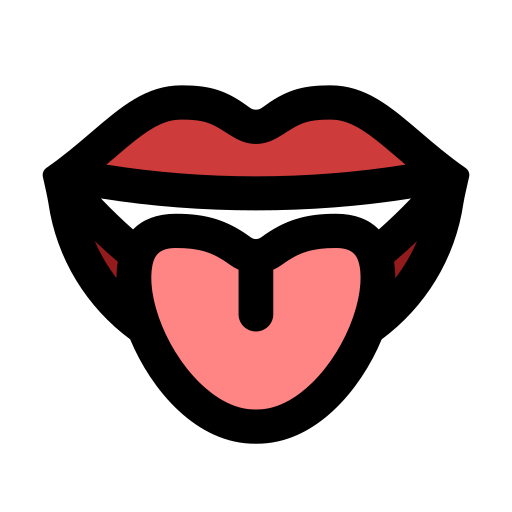 Tongue free icon