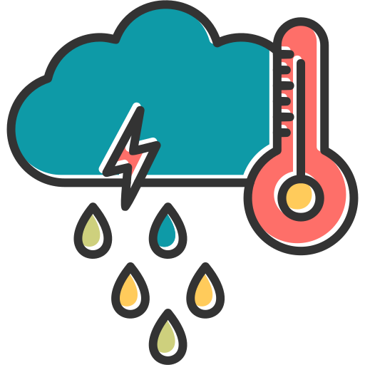 la temperatura icono gratis