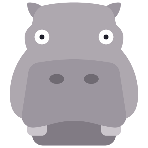 Hippo - Free animals icons