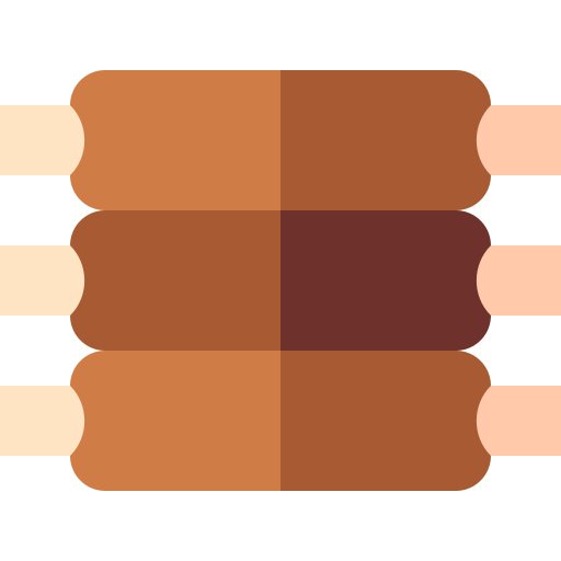 Ribs Basic Straight Flat icon