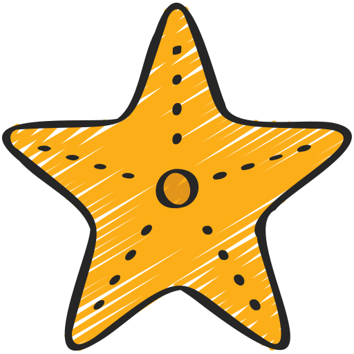 estrella de mar icono gratis