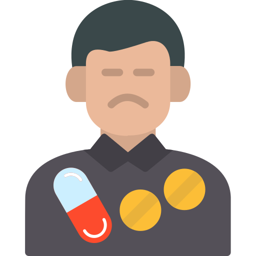 drogadicción icono gratis