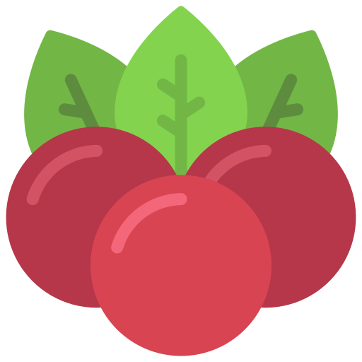 frutas del bosque icono gratis
