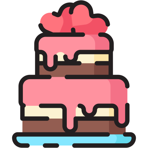 Wedding Cake Generic Outline Color Icon