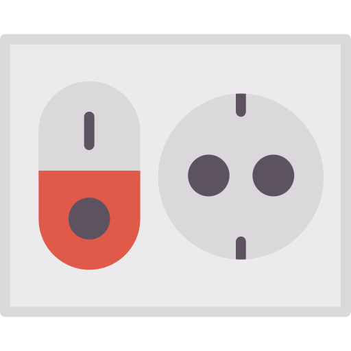 Socket free icon Socket free icon