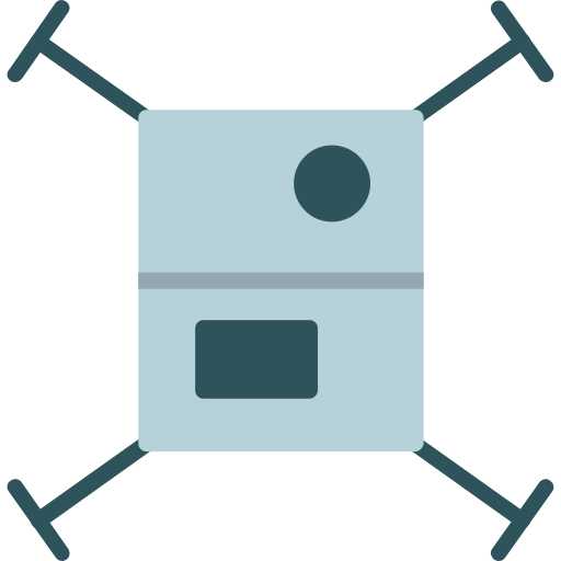 Drone free icon Drone free icon
