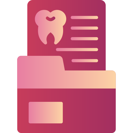 registro dental icono gratis