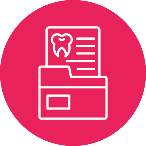 registro dental icono gratis