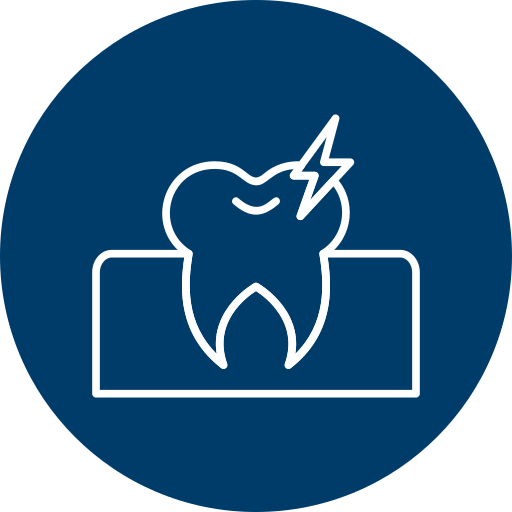 dolor de muelas icono gratis