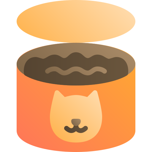 comida de gato icono gratis